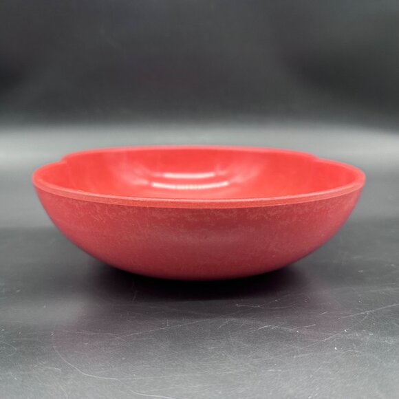 Vintage Butt Bowl Serving Dish Pink Mid Century Brachell USA Melmac Melamine 60s - Picture 4 of 13